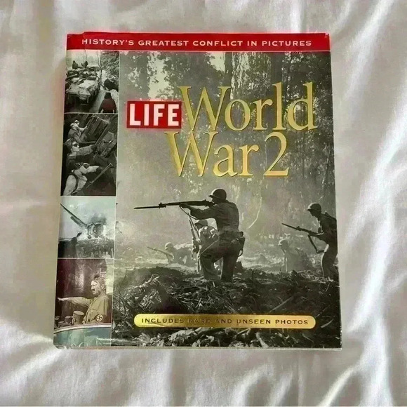 Life - World War 2 : Historys Greatest Conflict In Pictures Hardcover Dustcover - Picture 1 of 10